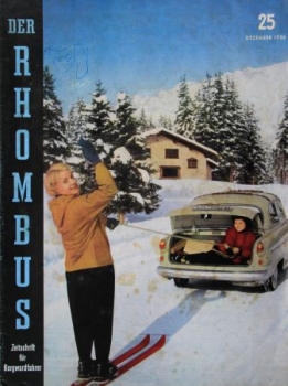 Borgward "Der Rhombus" Factory-Magazine 1956 (6898)